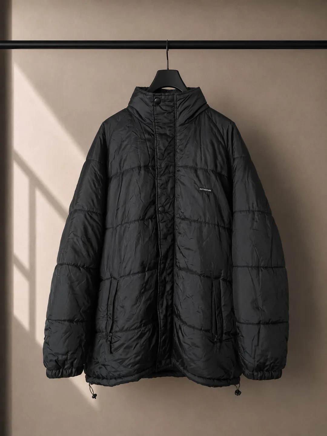 Chaqueta Puffer Negra