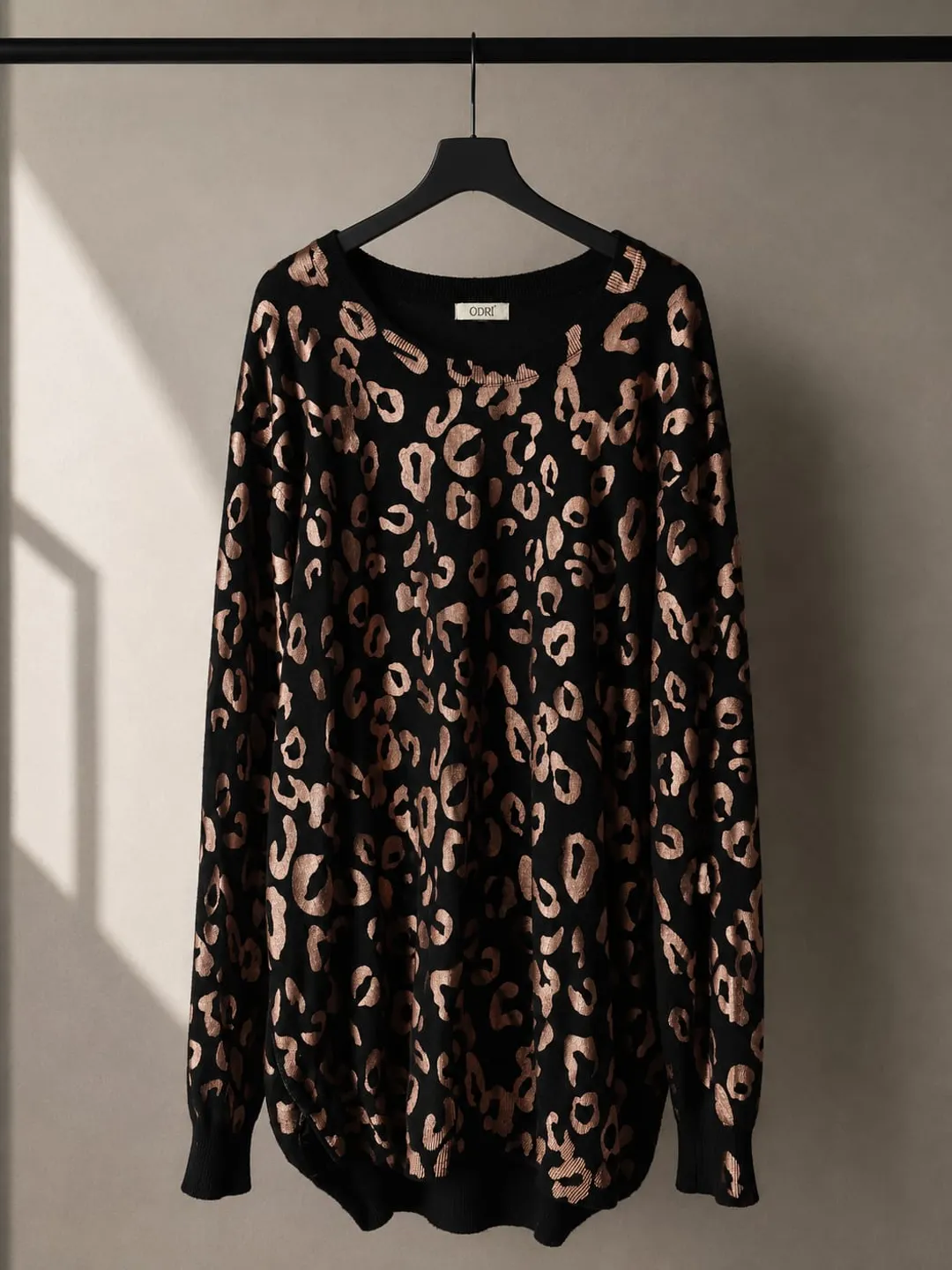 Sweater Animal Print Cobre